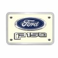 Ipick Image Made For Ford F-150 2015 Up 3d Logo Night Glow Luminescent Billet Aluminum 2 Inch Tow Hitch Cover