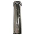 Lasco 03-2571 1-1 2-inch Diameter By 6-inch Chrome Plated Brass 22 Gauge Slip Joint Extension Tube With Nut And Washer 