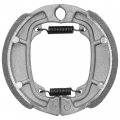 Caltric Rear Brake Shoes Compatible With Yamaha Cg50 Cg-50 Jog Riva Sport 1986-1991