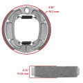 Caltric Rear Brake Shoes Compatible With Yamaha Cg50 Cg-50 Jog Riva Sport 1986-1991