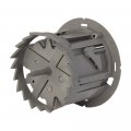 Southwire Msbst250 Smart Shark Tooth Integrated Fixture And Ceiling Electrical Box W Hole Saw Supports 6 Lb Gray 