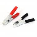 Uxcell Insulated Electric Battery Alligator Clip Clamp 3 Inch Long 10pcs Red Black