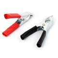 Uxcell Insulated Electric Battery Alligator Clip Clamp 3 Inch Long 10pcs Red Black