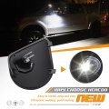 Hercoo Led Puddle Lights Left And Right Side Mirror White Lamps Smoked Lens Compatible With 2010-2018 Dodge Ram 1500 2500 3500