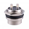 Male And Female 2 Pin Panel Gx16 Connector Socket Anti-electric Shock Anti-aging Nut Plug