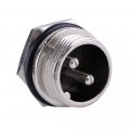 Male And Female 2 Pin Panel Gx16 Connector Socket Anti-electric Shock Anti-aging Nut Plug