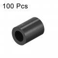 Uxcell Abs Round Spacer Washer Id 4 2mm Od 7mm L 10mm Plastic Standoff For 3d Printer Tv Wall Mounting Electrical Outlet Black