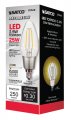 Satco S9568 C11 Led Clear Candelabra Base Light Bulb 2 5w