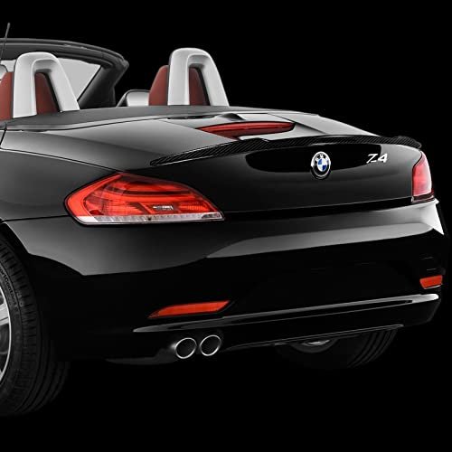 Eparts Real Carbon Fiber V-style Rear Spoiler Wing Trunk Lid Extended For 2009 2016 Bmw Z4 E89