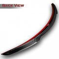 Eparts Real Carbon Fiber V-style Rear Spoiler Wing Trunk Lid Extended For 2009 2016 Bmw Z4 E89