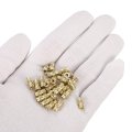 Knurled Insert Nuts 50pcs M3 X 10mm L 5mm Od 3d Printing Brass Female Threadeds Heat Set Insert Embedment