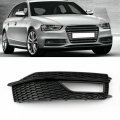 Topteng Fog Light Grill Cover Pair Lamp Grille 8k0807682m Grills Fits For Audi A4 S-line S4 2013 2014 2015