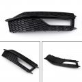 Topteng Fog Light Grill Cover Pair Lamp Grille 8k0807682m Grills Fits For Audi A4 S-line S4 2013 2014 2015