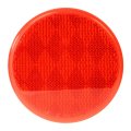 Round Red 3 In Stick On Reflector For Trucks Towing Trailers Rvs And Buses Model 80814 1 Pack 