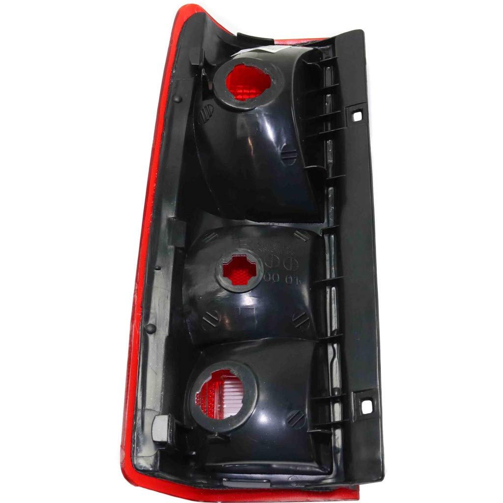 Tail Light Passenger Side For Chevy Astro Van And Gmc Safari 1985 To 2004 Red Lens Halogen Assembly Replaces Gm2801112