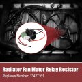 Uxcell Radiator Fan Blower Motor Relay Resistor For Chevrolet Cruze 2011-2016 Engine Cooling Wiring Harness No 13427161