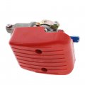 Wflnhb 2 Stroke 80cc Red Motorcycle Carburetor Replacement For 49cc 50cc 60cc 66cc Bicycle Motorized Engine Kit