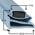 Passl A 27-7-8x63 Door Gasket Size 25 3 X 26 1 8 Cold Tech Seal For Cooler Or Freezer A Compatible With Refrigeration