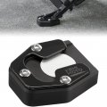 Motorcycle Kickstand Extender Pad For Sportster S Rh1250 2021 2022 2023 Foot Enlarger Heightened Side Stand Plate Black Garage 