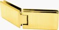 Crl Grande 135 Series Gold Plated 135a Glass-to-glass Hinge 