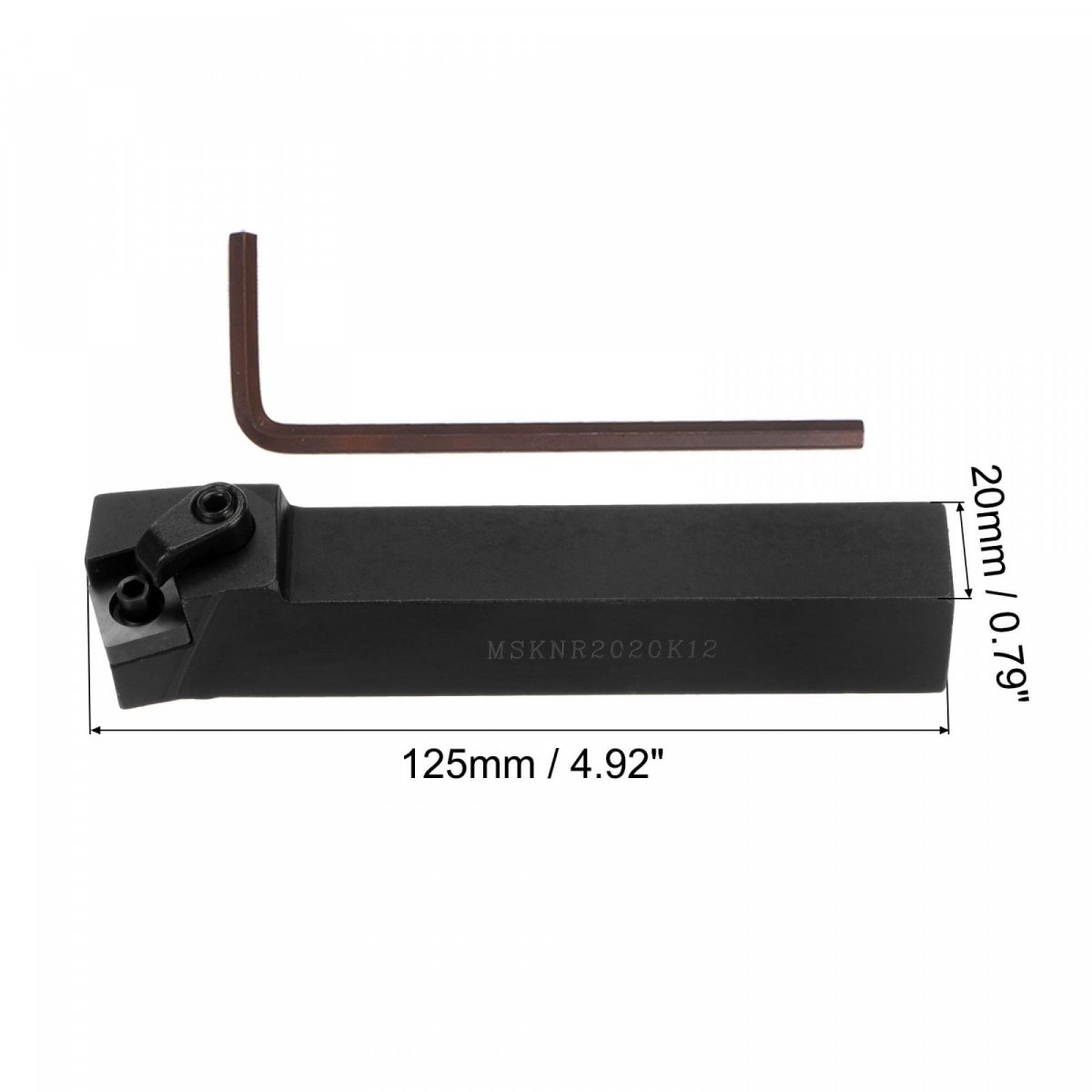 Indexable Cnc Lathe Turning Tool Holder 75a Msknr2020k12 3 4 Shank 42cr Steel Carbide For Grooving Threading