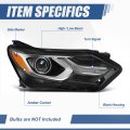 Auto Dynasty Headlights Assembly For 2018 2019 2020 2021 Chevy Equinox Passenger Right Side Halogen Headlamp Replacement