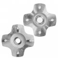 Caltric Rear Left And Right Wheel Hub Compatible With Honda 42610-hr3-a20 42620-hr3-a20