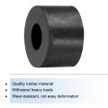 12pcs Rubber Spacers 25mm Od 10mm Id 15mm Height Round Anti Vibration Spacer Bushing Grommets Thick Washers For Home Car
