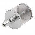 Uxcell M14 Male Thread 122x55mm Drip Feed Oiler Needle Valve Oil Cup 100ml