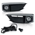 Front Bumper Fog Lights For Honda Civic Coupe Sedan 2019-2020 W Switch Lamp Accessories Faros Antiniebla Neblineros Para Autos 