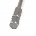 Uxcell 65mm Long 2 5mm Hexagon Head Magnetic Screwdriver Bits 10pcs