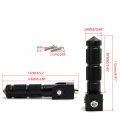Minho Black Cnc Folding Motorcycle Bicycle Foot Pegs M8 Rear Footrest Peg Footpeg For Mini Bike Parts Honda Grom Msx125 Install