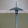 Uxcell 20pcs Spring Toggle Bolt Anchors 3 8 X3 Butterfly Male Thread Loaded Hollow Wall Round Head