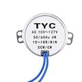 Turntable Synchronous Synchron Motor 50 60hz Ac 100 127v Ccw Cw 4w 15-18rpm 