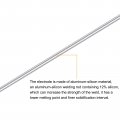 Uxcell Aluminum Welding Rods Silicon Brazing Wire Multipurpose Repair Tool 1 8 X 19 69 30pcs
