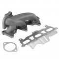 A-premium Left Side Exhaust Manifold With Gasket Compatible Chevrolet Camaro 2010-2011 Cadillac Srx 2004-2009 Cts 2004-2011 Sts