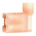 Wire Terminal Nylon Red 22-18 Ga Gauge 1 4 Inches Width Size 