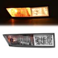 Hecasa Right Fog Lights For 2007-2013 Cadillac Escalade Esv Ext 2014 Replacement Gm2593163 Bumper Lamps Halogen Clear Lens 
