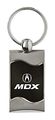 Acura Mdx Rectangular Black Car Key Chain Ring Fob 