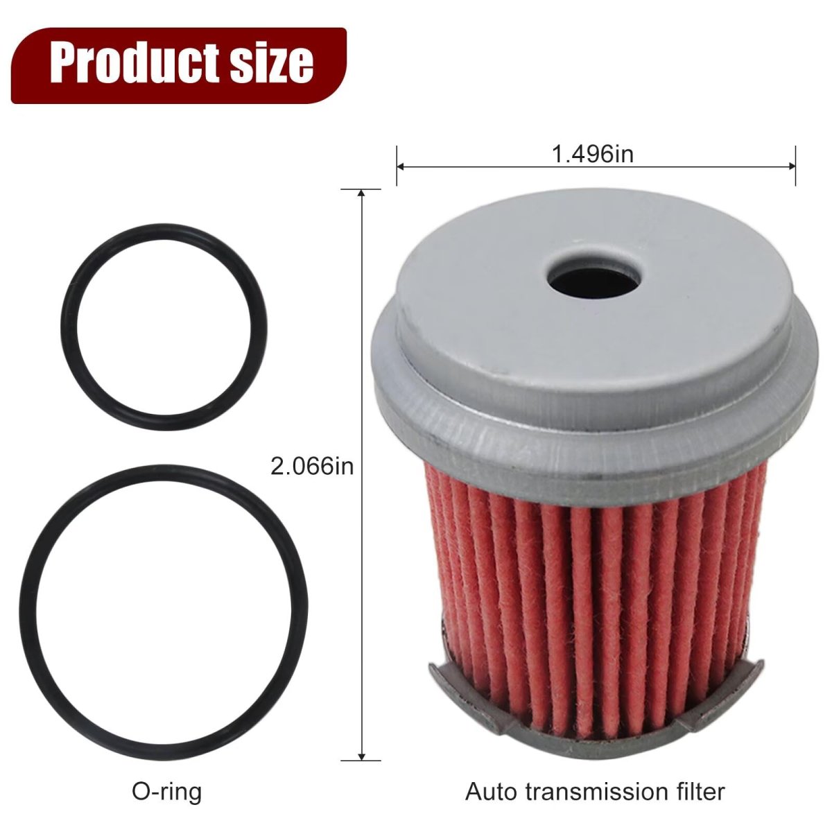 25450-p4v-01 Auto Transmission Filter With O-ring Oil-fluid Cooler O-rings Fit For Acura Rdx Rlx Tsx Tl For Honda Pilot