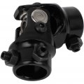Ocpty Universal Steering U-joints Shaft 1 Dd X 3 4-30 Spline 35 Degree Black