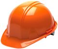 Pyramex Orange Cap Style 4 Point Snap Lock Suspension Hard Hat 
