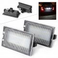 Liru 2pcs 6-led 3w White Lightlicense Plate Lamp For Land Rover 2005-2009 Discovery Series 3 2009-2015 4 2005-2013 Range Sport