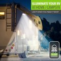Rv Exterior Porch Utility Light 12v 720 Lumen 5 In Lighting Fixture White Led Replacement For Rvs Trailers Campers And 5th