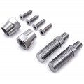 Japanese Motorcycle Mirror Mounting Screws Bolts For Universal All Kawasaki Suzuki Cruiser Bikes P N Ttt001 