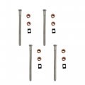 4pcs Door Hinge Repair Kit For Cadillac Escalade 1999 Chevrolet Blazer 1992-1994 C1500 C2500 C3500 Tahoe Gmc Topkick Yukon 