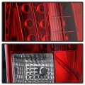 Acanii For 2007-2014 Cadillac Escalade Esv Led Rear Replacement Tail Light Passenger Side Only