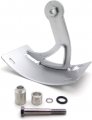 Polish Billet Aluminum License Plate Tag Holder Bracket For 2006 2013 Suzuki Boulevard M109r Vertical Curved Axle Mounted Frame