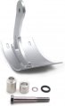 Polish Billet Aluminum License Plate Tag Holder Bracket For 2006 2013 Suzuki Boulevard M109r Vertical Curved Axle Mounted Frame