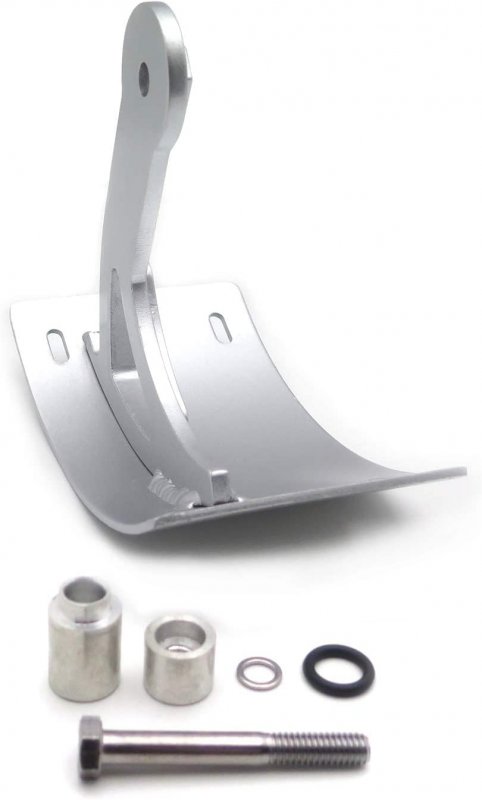 Polish Billet Aluminum License Plate Tag Holder Bracket For 2006 2013 Suzuki Boulevard M109r Vertical Curved Axle Mounted Frame